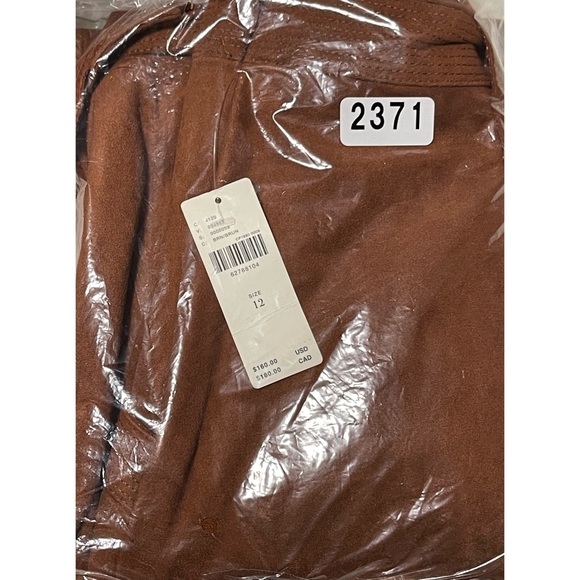 Anthropologie Pilcro Sueded Overall Skirt NWT - Size 12 - Picture 9 of 12